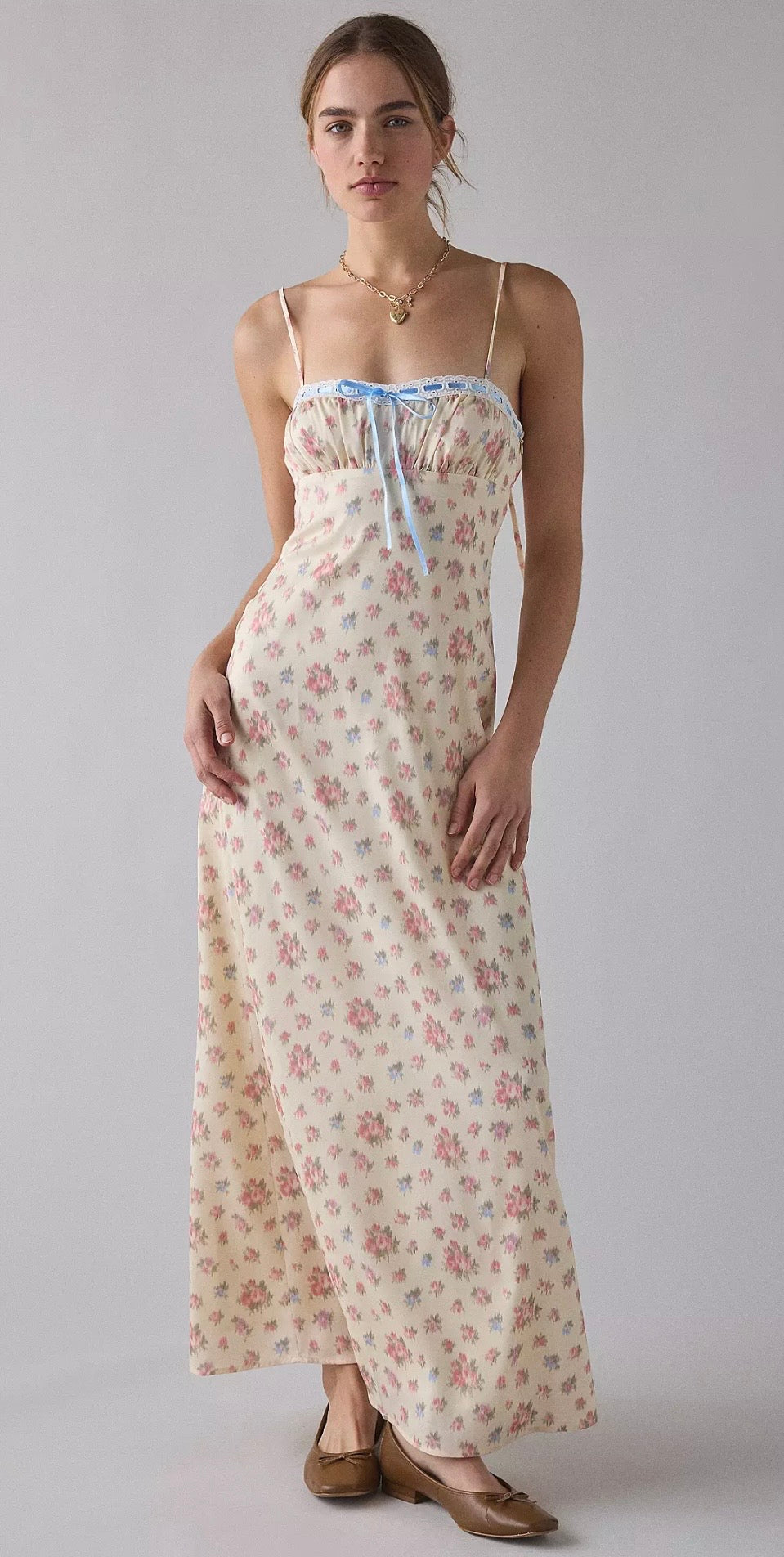 Urban Outfitters - Kimchi Blue With A Kiss Midi Dress - Medium