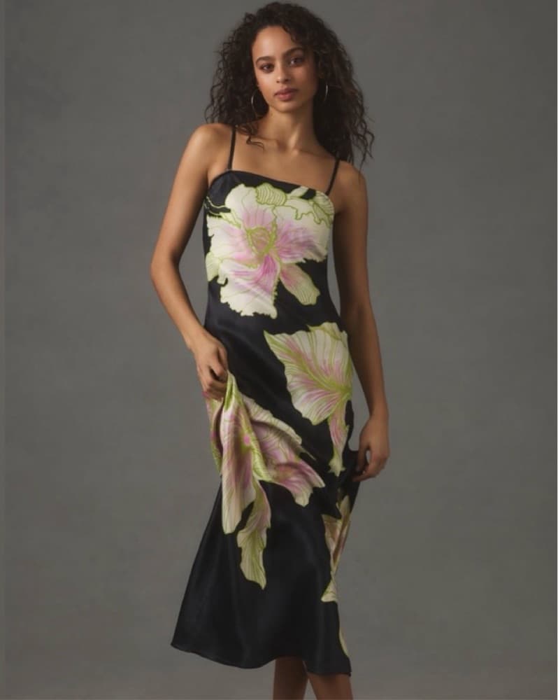 Anthropologie - Conditions Apply Chloe Maxi Slip Dress - Small
