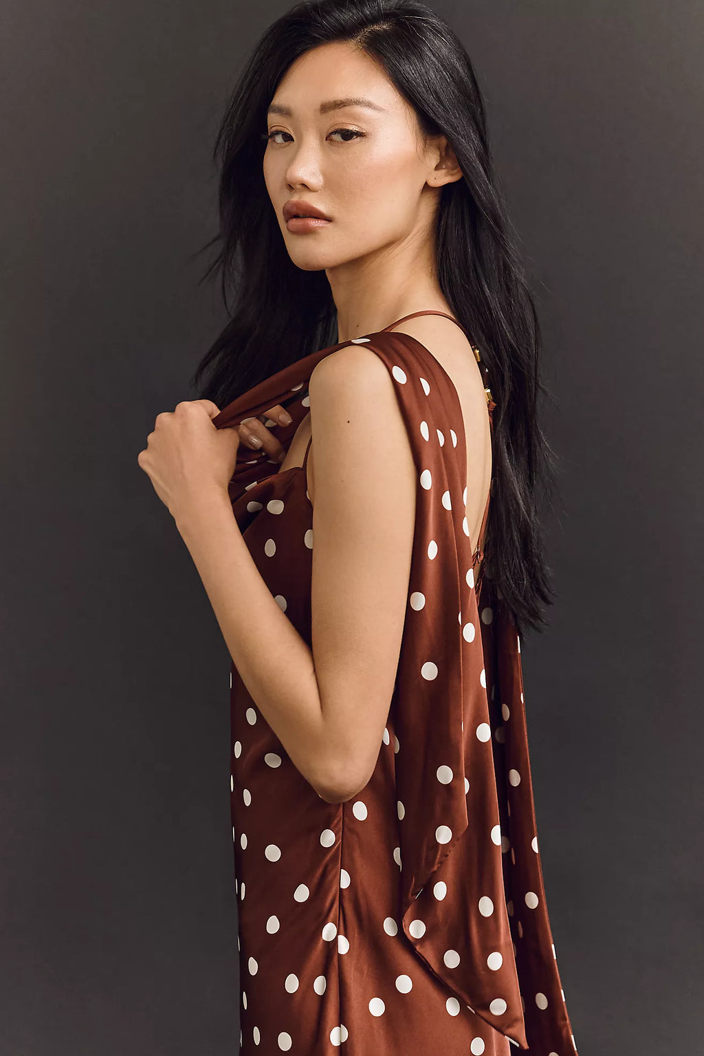 Anthropologie - Maeve Scarf Midi Slip Dress - Small