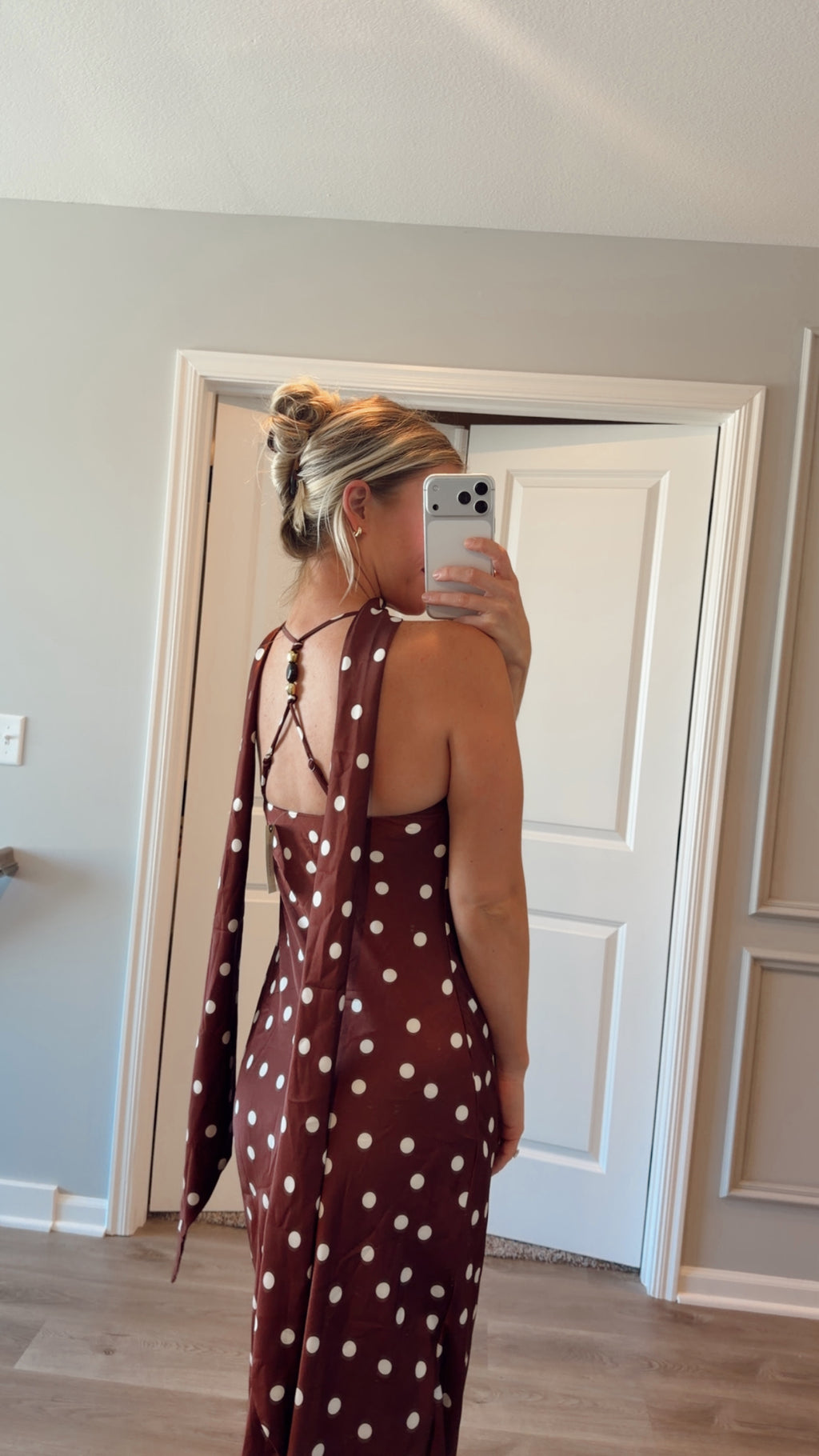 Anthropologie - Maeve Scarf Midi Slip Dress - Small