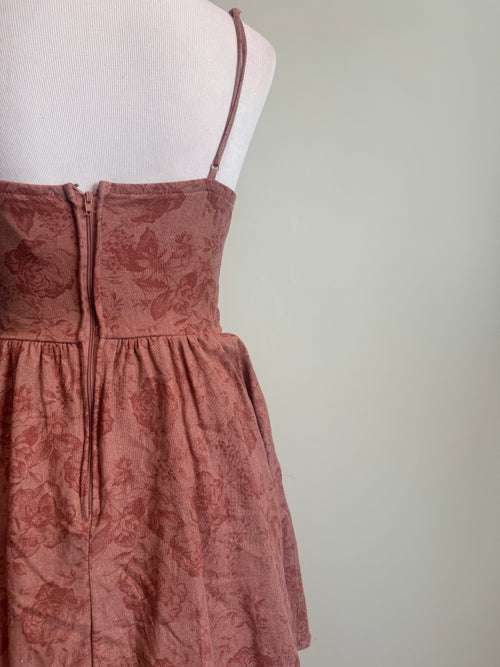 Altar’d State - Corset Floral Mini Dress - Medium